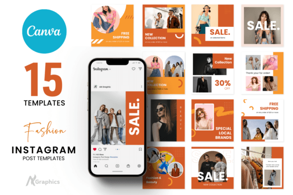 15 Fashion New Instagram Post Templates: Elevate Your Brand