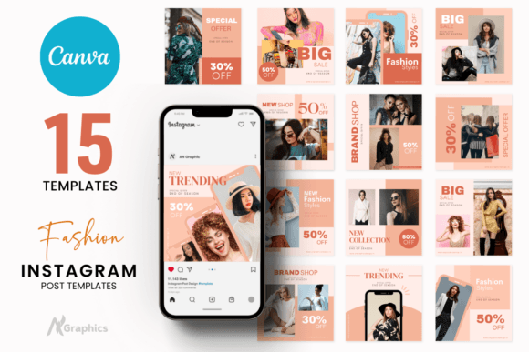 15 Fashion Spl Instagram Post Templates
