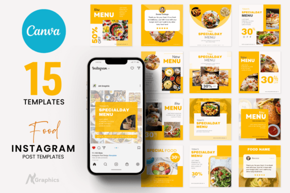 15 New Food Instagram Post Templates: Elevate Your Feed
