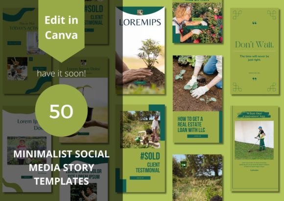 50 Minimalist Social Media Templates for a Clean Feed