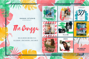 CANGGU Social Media Pack: A Visual Strategy for Digital Brands