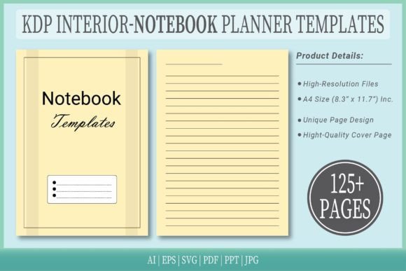 Lined Blank Notebook Templates: Your Blueprint for KDP Success