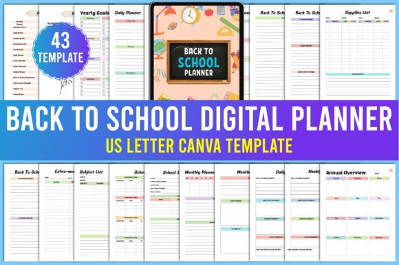 Master the School Year with Digital Canva Templates