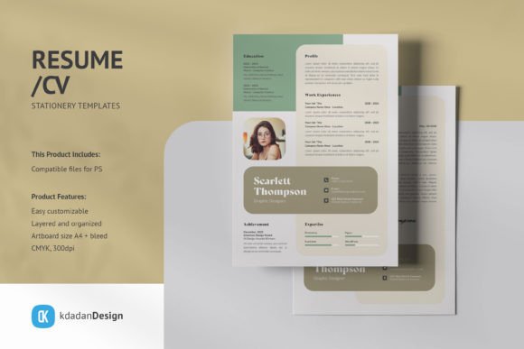 Mastering Professional Presentation with Resume CV PSD Vol 211