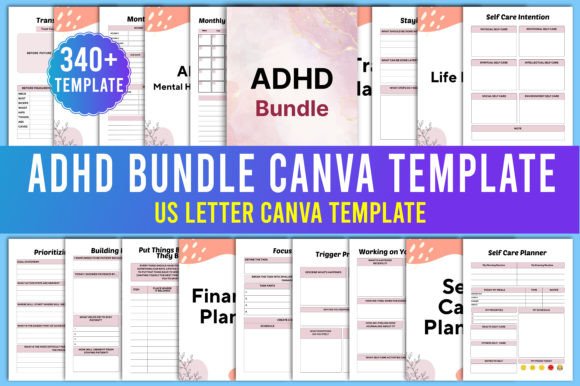 Mastering Your Day: The Ultimate ADHD Planner Bundle