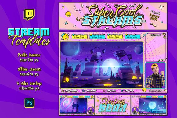 Y2K Stream Templates: Nostalgia for Your Funny Streams